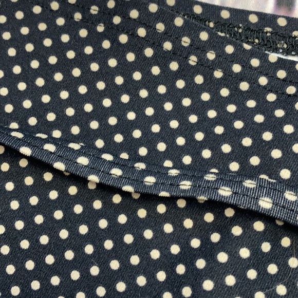 DKNY Black w/Tan Dots Tankini Top Size: S\CH\P - Picture 17 of 17